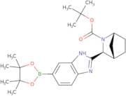 (1R,3S,4S)-3-[6-(4,4,5,5-Tetramethyl-1,3,2-dioxaborolan-2-yl)-1H-benzimidazol-2-yl]-2-azabicyclo[2…