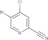 5-Bromo-4-chloropyridine-2-carbonitrile