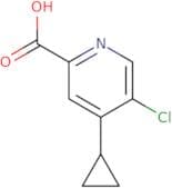 5-Chloro-4-cyclopropylpyridine-2-carboxylic acid
