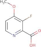 3-Fluoro-4-methoxypyridine-2-carboxylic acid