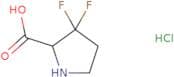 3,3-Difluoropyrrolidine-2-carboxylic acid hydrochloride