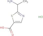 2-(1-Aminoethyl)-1,3-thiazole-5-carboxylic acid hydrochloride