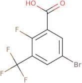 5-bromo-2-fluoro-3-(trifluoromethyl)benzoic acid