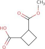 rac-(1R,2S)-2-(methoxycarbonyl)cyclobutane-1-carboxylic acid, cis