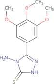 4-Amino-5-(3,4,5-trimethoxyphenyl)-4H-1,2,4-triazole-3-thiol
