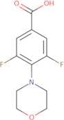 3,5-Difluoro-4-(morpholin-4-yl)benzoic acid