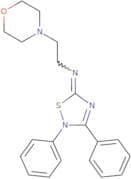2,3-Diphenyl-5-[(2-morpholinoethyl)imino]-2,5-dihydro-1,2,4-thiadiazole