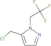 5-(Chloromethyl)-1-(2,2,2-trifluoroethyl)-1H-pyrazole