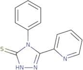 4-Phenyl-5-(pyridin-2-yl)-4H-1,2,4-triazole-3-thiol