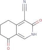 3,8-Dioxo-2,3,5,6,7,8-hexahydroisoquinoline-4-carbonitrile