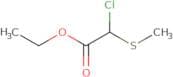 Ethyl 2-chloro-2-(methylsulfanyl)acetate