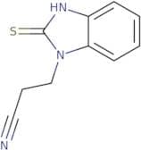 3-(2-Sulfanyl-1H-1,3-benzodiazol-1-yl)propanenitrile