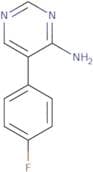 5-(4-Fluorophenyl)pyrimidin-4-amine