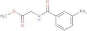 Methyl 2-[(3-aminophenyl)formamido]acetate