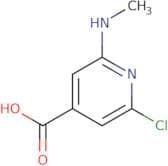 2-Chloro-6-(methylamino)pyridine-4-carboxylic acid