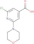 2-Chloro-6-(morpholin-4-yl)pyridine-4-carboxylic acid