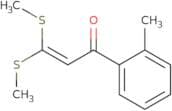 1-(2-Methylphenyl)-3,3-bis(methylsulfanyl)prop-2-en-1-one