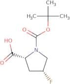 (2R,4R)-1-(tert-Butoxycarbonyl)-4-fluoropyrrolidine-2-carboxylic acid