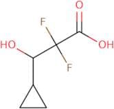 3-Cyclopropyl-2,2-difluoro-3-hydroxypropanoic acid
