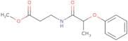 Methyl 3-(2-phenoxypropanamido)propanoate