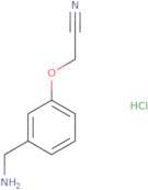 2-[3-(Aminomethyl)phenoxy]acetonitrile hydrochloride