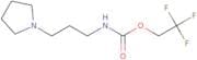 2,2,2-Trifluoroethyl N-[3-(pyrrolidin-1-yl)propyl]carbamate