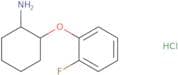2-(2-Fluorophenoxy)cyclohexan-1-amine hydrochloride