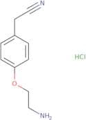 2-[4-(2-Aminoethoxy)phenyl]acetonitrile hydrochloride