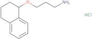 1-(3-Aminopropoxy)-1,2,3,4-tetrahydronaphthalene hydrochloride