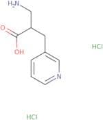 3-Amino-2-(pyridin-3-ylmethyl)propanoic acid dihydrochloride