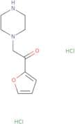 1-(Furan-2-yl)-2-(piperazin-1-yl)ethan-1-one dihydrochloride