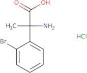 2-Amino-2-(2-bromophenyl)propanoic acid hydrochloride