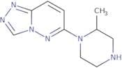 2-Methyl-1-{[1,2,4]triazolo[4,3-b]pyridazin-6-yl}piperazine