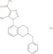 1-(2-Benzyl-1,2,3,4-tetrahydroisoquinolin-5-yl)-5-methyl-1H-1,2,3-triazole-4-carboxylic acid hydro…