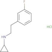N-[2-(3-Fluorophenyl)ethyl]cyclopropanamine hydrochloride