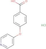 4-(Pyridin-4-yloxy)benzoic acid hydrochloride