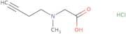 2-[(But-3-yn-1-yl)(methyl)amino]acetic acid hydrochloride