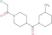 2-Chloro-1-[4-(3-methylpiperidine-1-carbonyl)piperidin-1-yl]ethan-1-one
