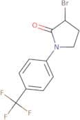 3-Bromo-1-[4-(trifluoromethyl)phenyl]pyrrolidin-2-one