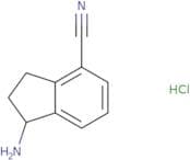 (R)-1-Amino-2,3-dihydro-1H-indene-4-carbonitrile hydrochloride