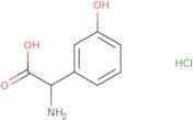 2-amino-2-(3-hydroxyphenyl)acetic acid hydrochloride