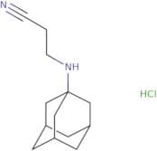 3-[(Adamantan-1-yl)amino]propanenitrile hydrochloride