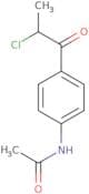 N-[4-(2-Chloropropanoyl)phenyl]acetamide
