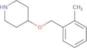 4-[(2-Methylphenyl)methoxy]piperidine