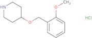 4-[(2-Methoxyphenyl)methoxy]piperidine hydrochloride