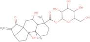 Ent-6,9-dihydroxy-15-oxo-16-kauren-19-oic acid beta-D-glucopyranosyl ester