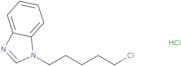 1-(5-Chloropentyl)-1H-1,3-benzodiazole hydrochloride