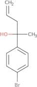 2-(4-Bromophenyl)pent-4-en-2-ol