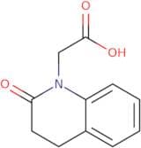2-(2-Oxo-3,4-dihydroquinolin-1(2H)-yl)acetic acid