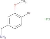 (4-Bromo-3-methoxyphenyl)methanamine hydrochloride